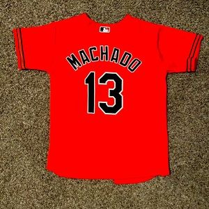 Youth Medium Manny Machado Orioles Jersey
